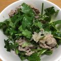 ようさんママ's cooksnap of when they made 牛肉とパクチーのナンプラー炒め.