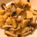 どぅど's cooksnap of when they made 山芋・きのこ・豚肉のバタぽん炒め✿.