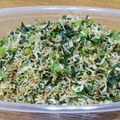 や～たん食堂's cooksnap of when they made 大根菜とじゃこの手づくりふりかけ.