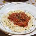 りんごーまん's cooksnap of when they made 合挽肉にちょい技de本格派♥ミートソース.