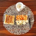 ちゃぴ♥'s cooksnap of when they made 甘くて超簡単☆ピーナッツバタートースト.