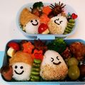 mayandhana's cooksnap of when they made キャラ弁　秋♪ 遠足 どんぐり・くり.
