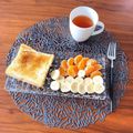 ちゃぴ♥'s cooksnap of when they made はちみつバタートースト.