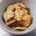 あたりめっこ's cooksnap of when they made レンジ＊とうふごまおかき.
