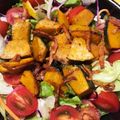 minmooo's cooksnap of when they made ✽ハロウィン〜かぼちゃの焼きサラダ✽.