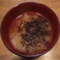 プルンバゴ's cooksnap of when they made あおさと大根のお味噌汁.