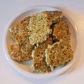 萬枚王の奥方's cooksnap of when they made 離乳食後期〜鳥ミンチと豆腐のおやき.