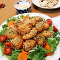 τомоко's cooksnap of when they made あじフライ、大葉チーズはさみ。.