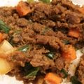 SHⅰ's cooksnap of when they made 野菜もたっぷり♪大豆のお肉そぼろ.