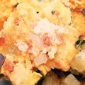 chokdee's cooksnap of when they made 鮭フレークと大葉と豆腐のふんわり揚げ.