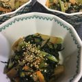 クックPA9CV8☆'s cooksnap of when they made 【大根の葉とはんぺんのゴマ炒め】.