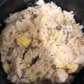 ryomama501's cooksnap of when they made 簡単♡さつまいも炊き込みごはん.