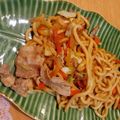 くーらち's cooksnap of when they made 簡単☆焼うどん.