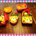 みー3姉妹の母's cooksnap of when they made バレンタイン♡簡単♩オムライス☆キャラ弁.