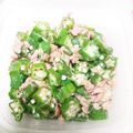 イノビー's cooksnap of when they made 夏にぴったり オクラの和え物.