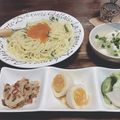 Yuyuyu12's cooksnap of when they made 絶品☆イクラと大葉の和風パスタ.