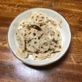 かよばぁ's cooksnap of when they made レンコンとツナのサラダ.