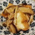 ｎｕｋａｄｕｋｅ's cooksnap of when they made 厚揚げのカリカリ焼きキノコ餡かけ.