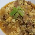 ユーロン's cooksnap of when they made 簡単♬こま切れ肉で『玉ねぎ入り豚肉丼』.