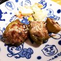 airi777's cooksnap of when they made ピーマンの肉詰め.
