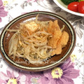 もえちゃんはは's cooksnap of when they made もやしと厚揚げの煮物。.