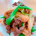 ☆３匹の子ぶた☆'s cooksnap of when they made ご飯がほしくなる！牛肉と油揚げの甘辛炒め.