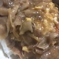 ぱにぱに。's cooksnap of when they made 風邪のときの豚丼.