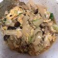 ゼウス木星's cooksnap of when they made きのこと卵のあんかけうどん.