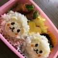 あとむん♪'s cooksnap of when they made 簡単＊ひつじさんのキャラ弁.