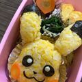 あとむん♪'s cooksnap of when they made キャラ弁＊ピカチュウ♪.