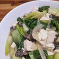 クックH5RCNB☆'s cooksnap of when they made チンゲン菜としめじの豆腐あんかけ.