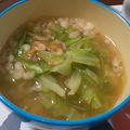 あゆたっくん's cooksnap of when they made 春色☆お味噌汁.