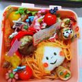 ☆ミルミル's cooksnap of when they made パスタの日のキャラ弁☆.
