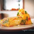 inyako's cooksnap of when they made 中はフンワリ、表面キレイ系たまご焼き♡.
