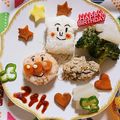 るてぃす's cooksnap of when they made アンパンマン 誕生日プレート.