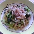 なお＆ひめ's cooksnap of when they made 簡単♪トマトと蟹缶の冷製パスタ☆.