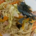 ねもかほ's cooksnap of when they made 焼きそうめん.