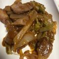 ちゃんこまんさん's cooksnap of when they made 簡単子供激喜び♪豚肉と玉ねぎのチャップ丼.