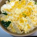 マダムカフェ♡'s cooksnap of when they made 餃子ともやしの中華風コーンスープ鍋.