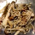 ソウくんママ's cooksnap of when they made レンジで簡単☆たっぷりきのこの梅おかか.