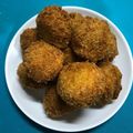 teardrop☆'s cooksnap of when they made 里芋のまんまるコロッケ♪.