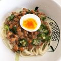 tomitomico's cooksnap of when they made 冷やしうどんonオクラ納豆.