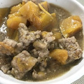 ☆Qro☆'s cooksnap of when they made かぼちゃとひき肉の煮物【作り置き】.