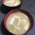 ☆あいちゃん's cooksnap of when they made 豆腐のみぞれ味噌汁♪大根おろしを入れて♪.