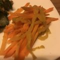 ディナーカレー's cooksnap of when they made ☆人参とたくあんのごまきんぴら炒め☆.