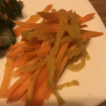 ディナーカレー's cooksnap of when they made ☆人参とたくあんのごまきんぴら炒め☆.