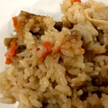 マッシュボン☆'s cooksnap of when they made 炊飯器頼みの❤えりんぎ五目炊き込みご飯.