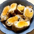 LV♡HAWAII's cooksnap of when they made 子どもも大好き♡油揚げのたまご巾着.