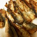☆はあ☆'s cooksnap of when they made ☆骨まで食べれる豆鯵の唐揚げ☆.
