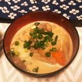 kanyann's cooksnap of when they made 冬野菜のごま豆乳豚汁.